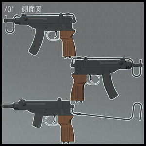 3Dモデル　Vz.61 サブマシンガン 缩略图 2