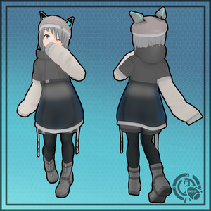 【JessieJuicebody】対応 アバター用3Dモデル リュイ 缩略图 2