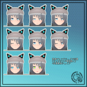 【JessieJuicebody】対応 アバター用3Dモデル リュイ 缩略图 4