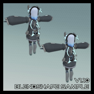 【VRC Quest fallback/VRM対応】オリジナル3Dモデル 　S20-QL　V1.21 缩略图 11