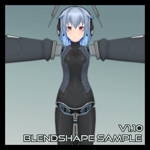 【VRC Quest fallback/VRM対応】オリジナル3Dモデル 　S20-QL　V1.21 缩略图 13