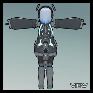 【VRC Quest fallback/VRM対応】オリジナル3Dモデル 　S20-QL　V1.21 缩略图 4