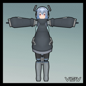 【VRC Quest fallback/VRM対応】オリジナル3Dモデル 　S20-QL　V1.21 缩略图 3