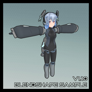 【VRC Quest fallback/VRM対応】オリジナル3Dモデル 　S20-QL　V1.21 缩略图 9