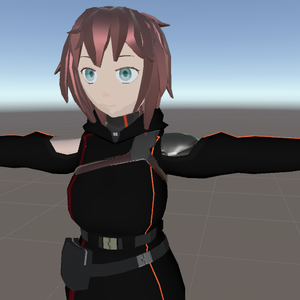 VRchat用アバター「レイ」