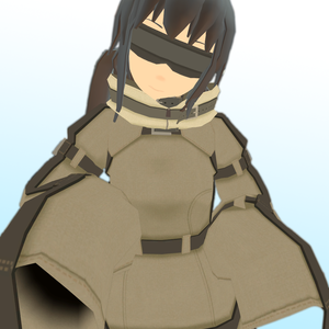 VRChat想定　拘束衣風アバター