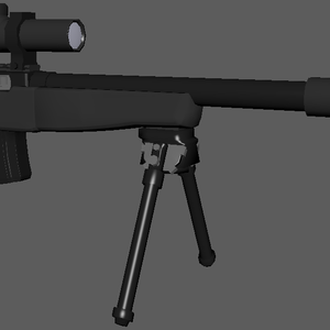 3Dモデル　Ruger 22 charger