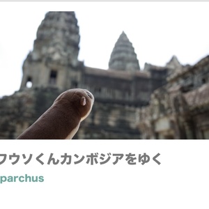 写真集「カワウソくんカンボジアをゆく」