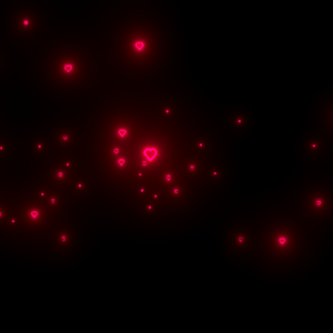 Simple Heart Particles 