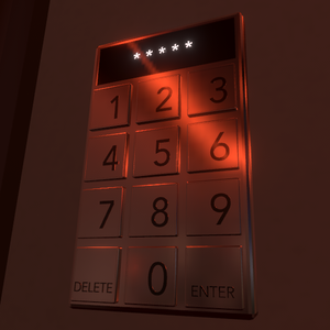 【UDON Keypad】for VRChat with Teleporter >w<