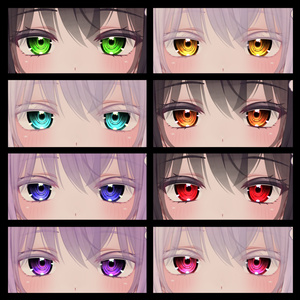 芋式Eyeテクスチャ【しなの(Shinano)/萌(moe)/サフィー(Sapphy)/セレスティア(Selestia)/ミルティナ(Miltina)/りりか(Ririka)用】 缩略图 7