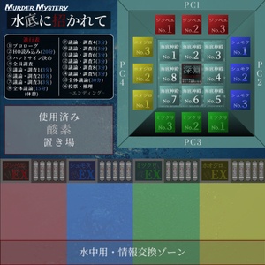 【GM用】水底に招かれて【オンラインマーダーミステリー おすすめ】