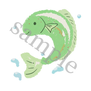 跳ねる！お魚