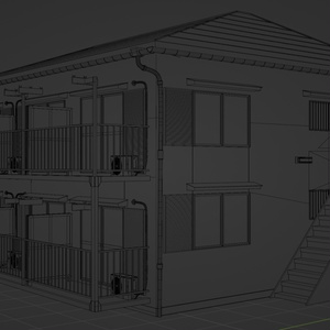 日本のよくあるアパート　ーApartments commonly found in Japanー 缩略图 14