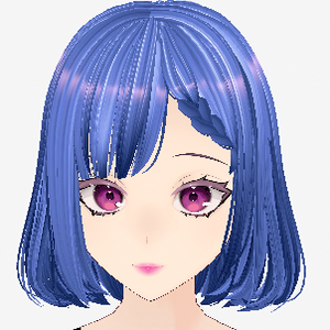 Hair ocean blue 