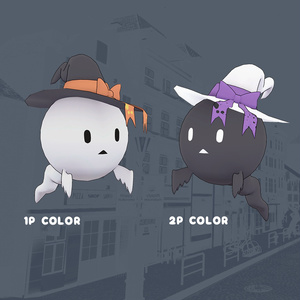 ハロウィンおばけちゃん【VRChatアバター想定3Dモデル】 缩略图 3