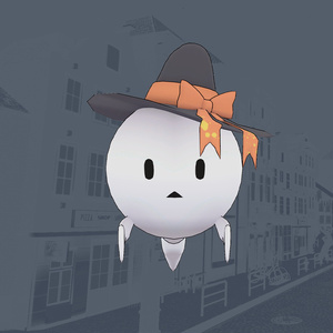 ハロウィンおばけちゃん【VRChatアバター想定3Dモデル】 缩略图 4