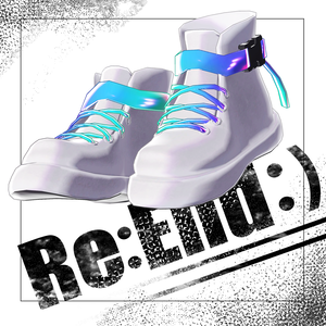 【パーツ売り】Re:End:) ゆるりスポーツスニーカー【VRChat向け】