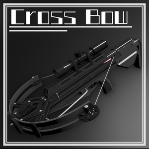 Cross bow with reloading and firing gimmick