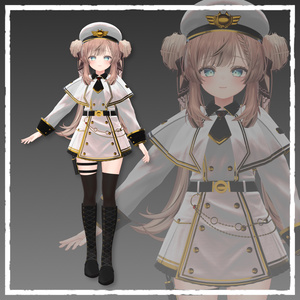 【5アバター対応】Cat Military Uniform 缩略图 5
