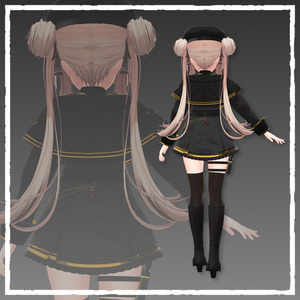 【5アバター対応】Cat Military Uniform 缩略图 4