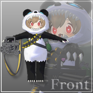 【まめふれんず対応衣装】Crazy Panda（ギミック付） 缩略图 4