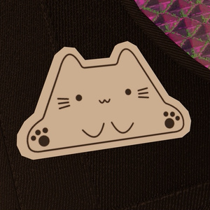 ねこバッジ【猫の日】