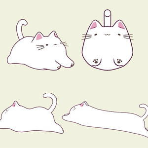 【猫の日】のびる！もちもちねこ【Physbone】 缩略图 3