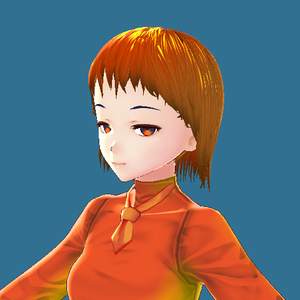 VRMモデル エゾスカシユリちゃん