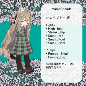 【11アバター対応】ColorfulTights＆GatheredPumps【ワールド固定ギミック付き】 缩略图 15