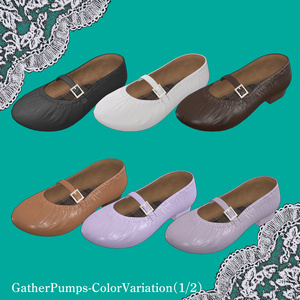 【11アバター対応】ColorfulTights＆GatheredPumps【ワールド固定ギミック付き】 缩略图 10