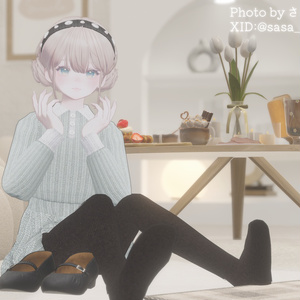 【11アバター対応】ColorfulTights＆GatheredPumps【ワールド固定ギミック付き】 缩略图 24