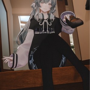 【11アバター対応】ColorfulTights＆GatheredPumps【ワールド固定ギミック付き】 缩略图 23