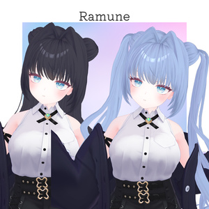 【17アバター対応】AirIntakeHeroine【VRC想定Hair】 缩略图 25