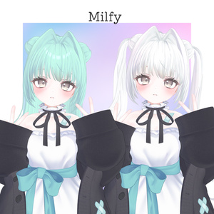 【17アバター対応】AirIntakeHeroine【VRC想定Hair】 缩略图 19