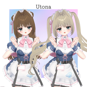【17アバター対応】AirIntakeHeroine【VRC想定Hair】 缩略图 30
