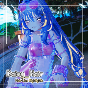 ☆【ななは Daisy_Hair】Hair Line Highlights Texture