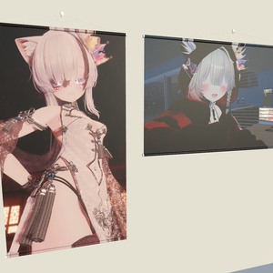 【3Dモデル】推し活タペストリー 缩略图 2