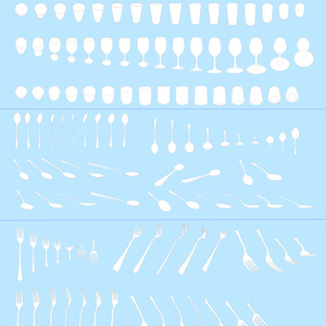 【線画販売】コップ／お皿／食器アングルの商用OK素材「全５６１種」