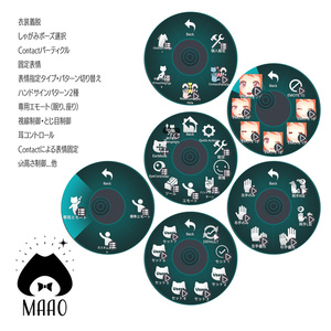 【オリジナル3Dモデル】マァオ・ナウ・ニャウ(V2) #Hellomaao 缩略图 8