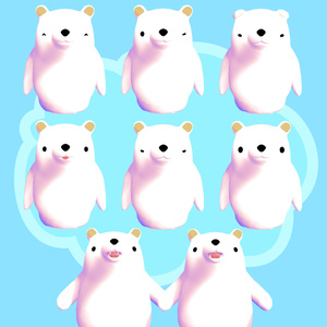 くまちゃん（トビィ）/Kumachan(PC・Quest・VRM対応) 缩略图 6