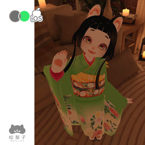 (PC/Quest)松梨子(Maturiko/まつりこ)【もちふぃった～対応】オリジナル3Dモデル #松梨子 缩略图 9