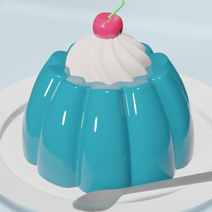 ゼリー　かわいらしい　レトロ　