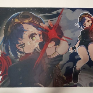 員弁ナオ&シヴィルト(ナオ) プレイマット - きょうふぁいっ！ - BOOTH