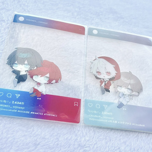 ChroNoiR 箔押しチェキ風カード - haxxtra - BOOTH