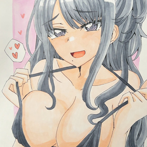 [Shikishi (decorative paper board)] Kazeno Hiori