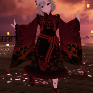 大正ロマン風メイド服【VRChat】 缩略图 7