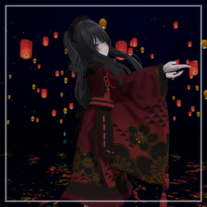 大正ロマン風メイド服【VRChat】 缩略图 6