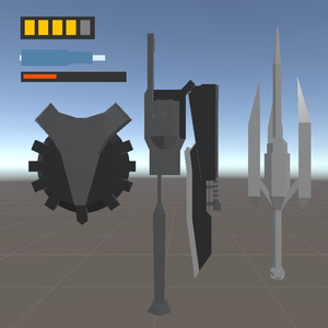 【MA対応・無料】鉱石系ド初期の銃槍（ワールド仕様+α）【WIP】
