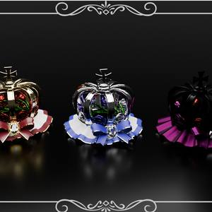 【VRChat】ribbon crown